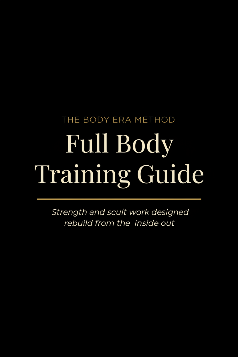 Full Body Training Guide Cover